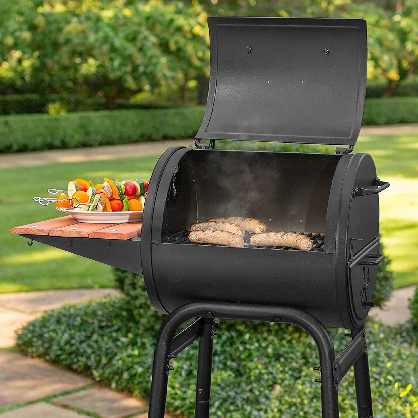 CharGriller Patio Pro Barbecue au charbon de bois CharGriller CHAR-BROIL - 8