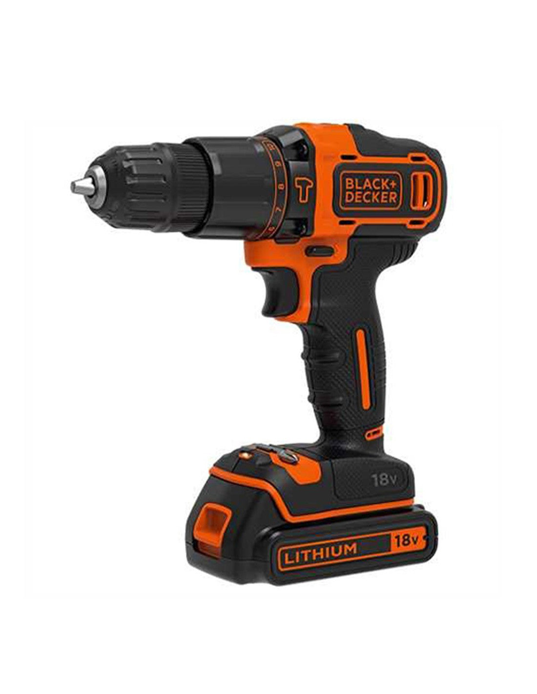 Ensemble marteau perforateur + meuleuse 125mm Black+Decker 18V + 2 batteries 2,0Ah et sac de transport BCK24D2S-QW BLACK + DECKE
