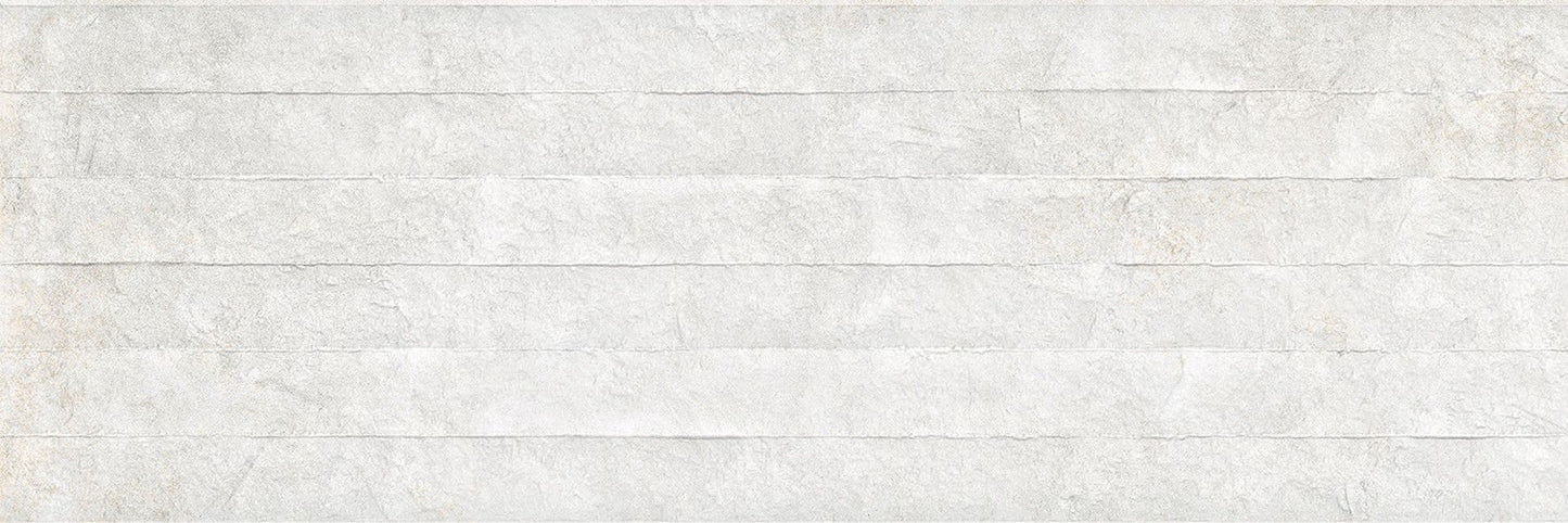 Boîte 4 Pieces Carreau Rvl.Odeon Blanc 30 x 90 cm Pamesa (Boîte 1,08m2)