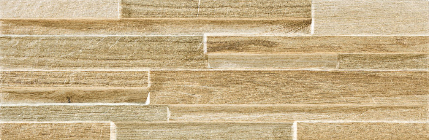 Boîte 13 Pieces Carreau Eos Wood Chêne 17 x 52 cm Pamesa (Boîte 1,15 m2)