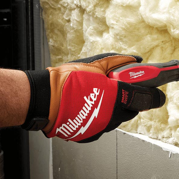 Gants cuir hybrides Milwaukee HYBRID LEATHER GLOVES MILWAUKEE - 3