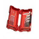 Mallette plastique multi-matériaux avec 8pcs Milwaukee MILWAUKEE - 1