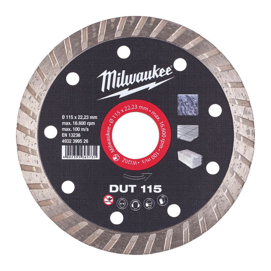 Disque de diamant Turbo-DUT Milwaukee MILWAUKEE - 1