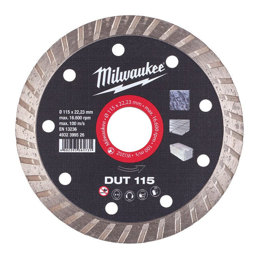 Disque de diamant Turbo-DUT Milwaukee MILWAUKEE - 1