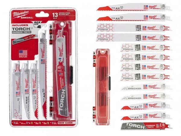 Caisse de 13 feuilles de zibeline Milwaukee SAWZALL MILWAUKEE - 1