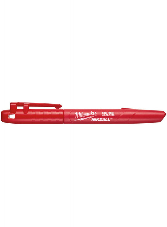 Marqueur à pointe fine Rouge INKZALL Milwaukee MILWAUKEE - 1