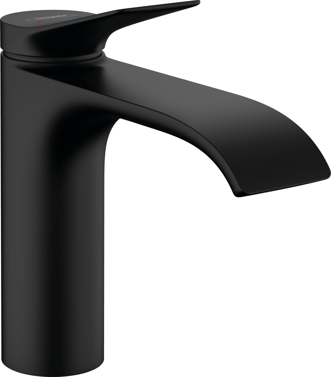 Vivenis Mitigeur monocommande de lavabo 110 sans vidage automatique noir mat Hansgrohe HANSGROHE - 1
