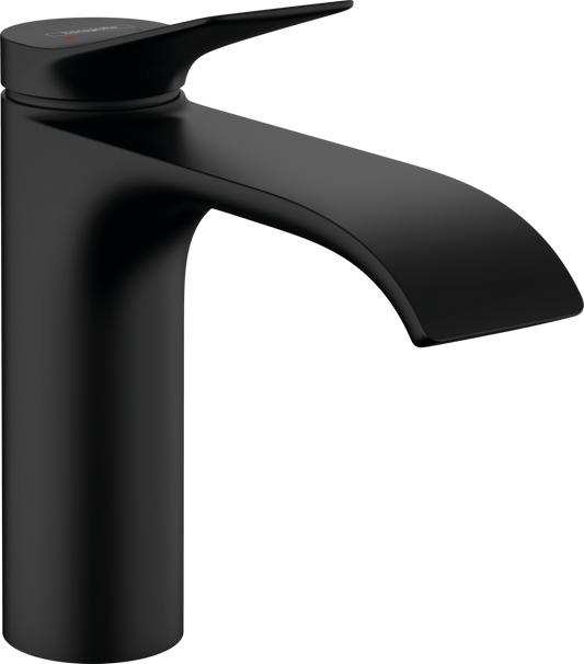 Vivenis Mitigeur monocommande de lavabo 110 sans vidage automatique noir mat Hansgrohe HANSGROHE - 1