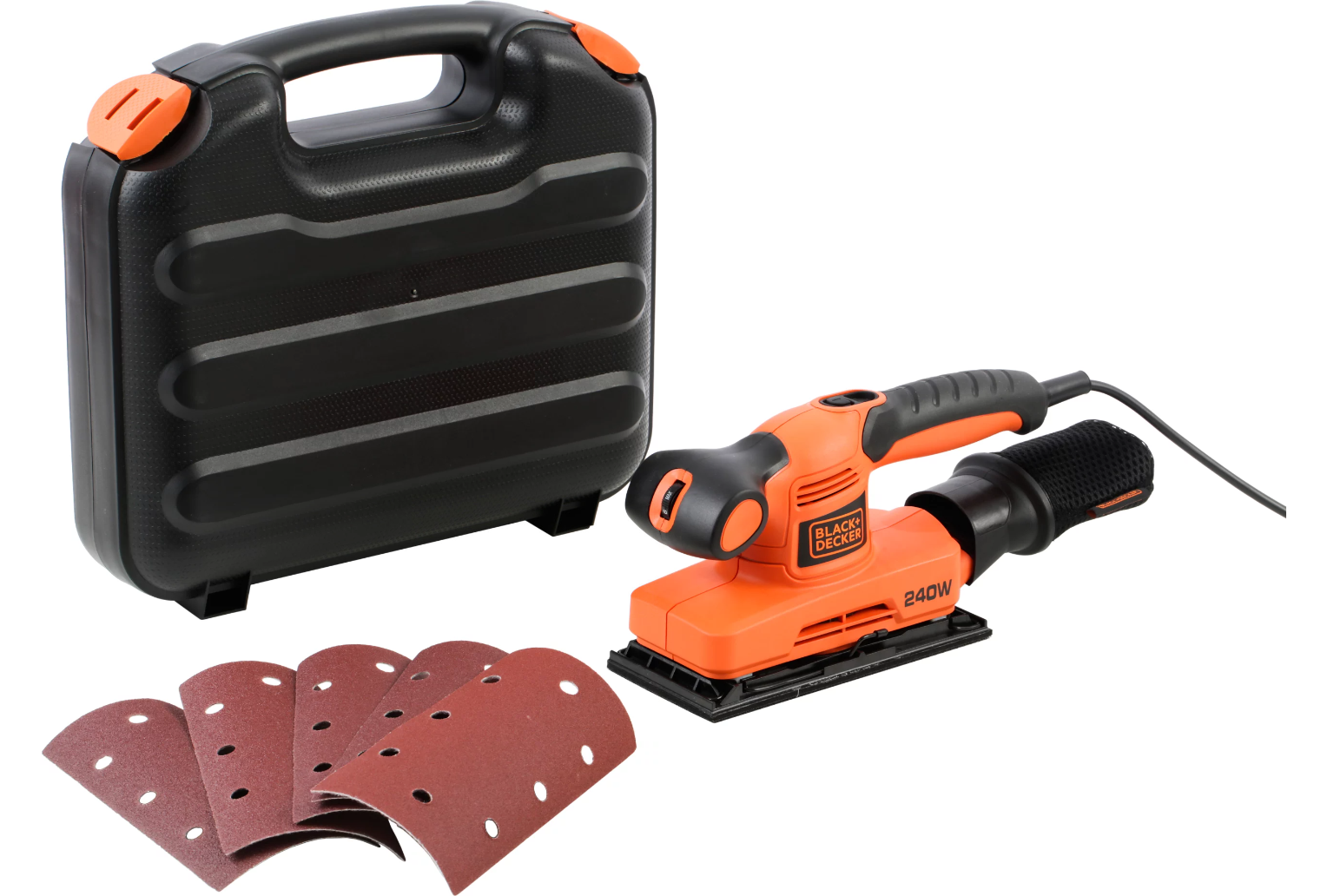 Black&Decker Ponceuse orbitale 240W KA320EKA-QW BLACK + DECKER - 2