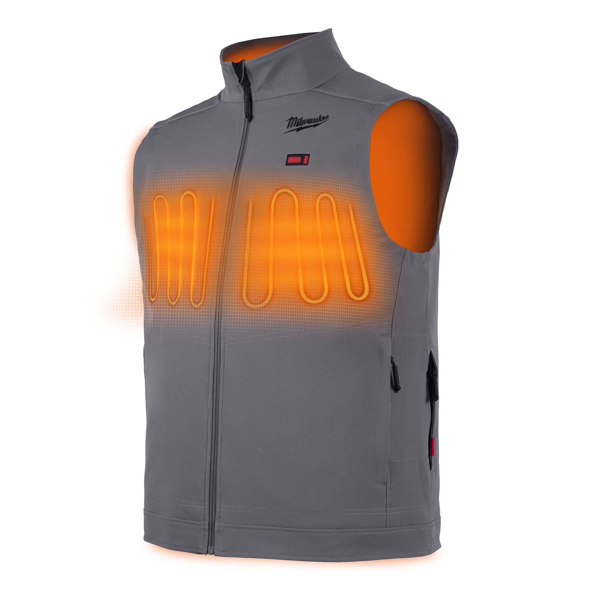 Gilet chauffant Gris TOUGHSHELL Milwaukee M12 HVGREY1-0 MILWAUKEE - 1
