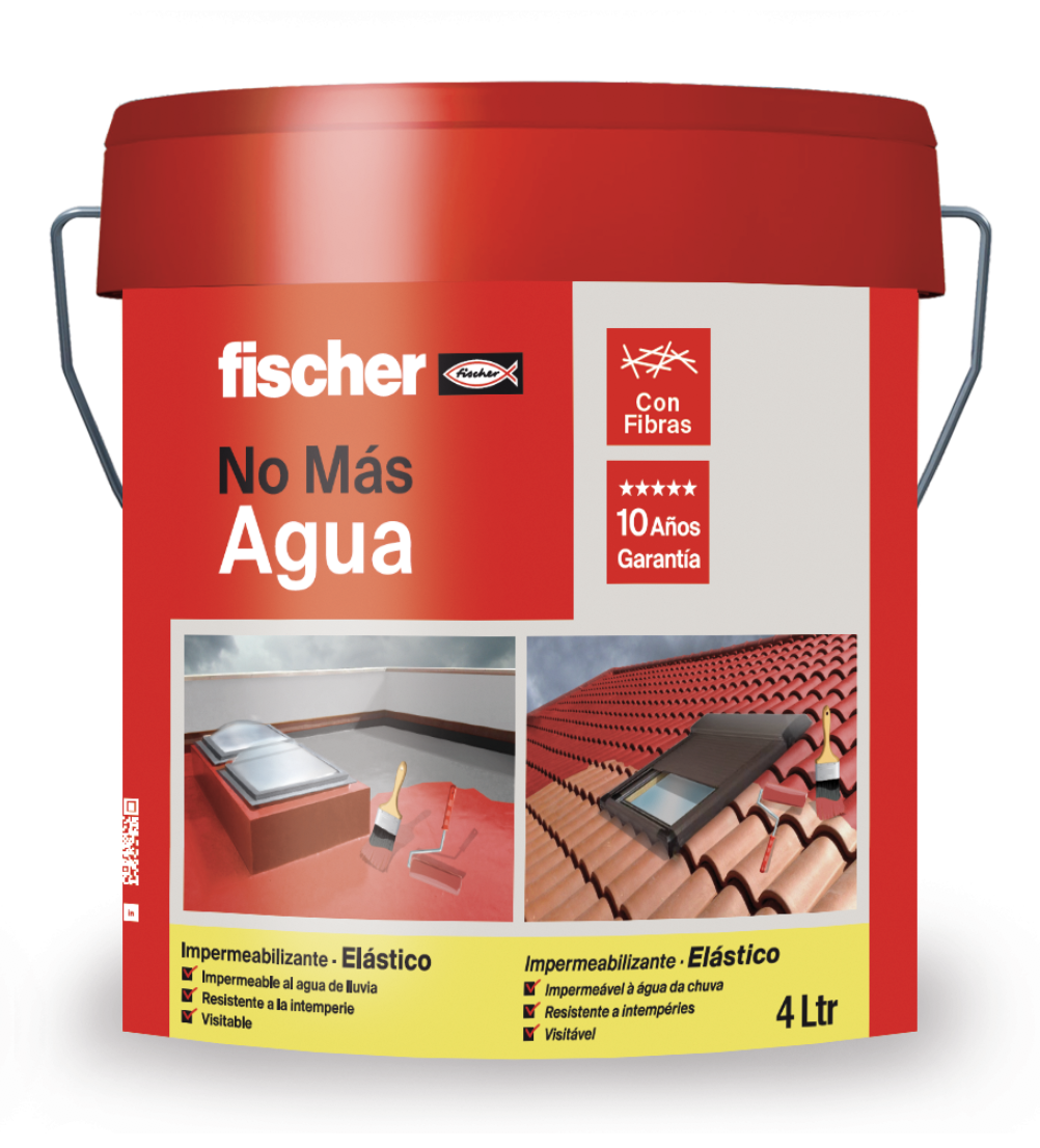 Pot Fischer Elastic Imperméabilisant Gris 4L FISCHER - 1