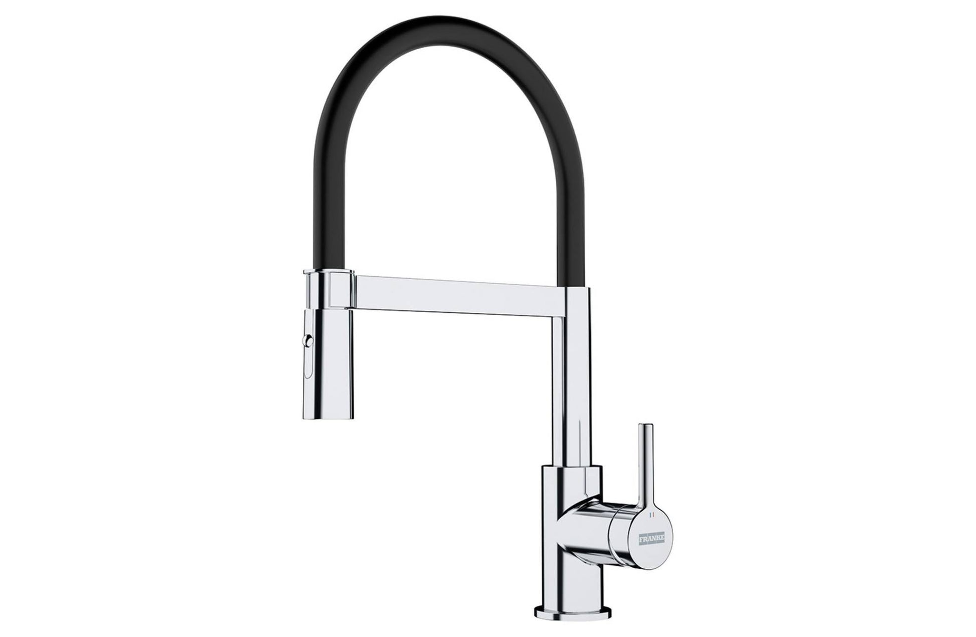 Robinet de cuisine Lina Semi-Pro Chrome/noir Extensible Franke FRANKE - 1