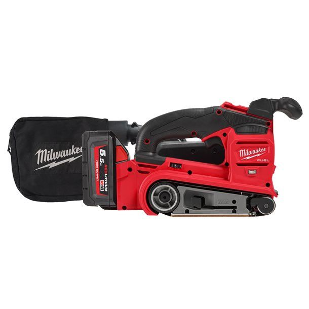 Ponceuse à bande M18 Fuel 75mm Milwaukee M18 FBT MILWAUKEE - 1