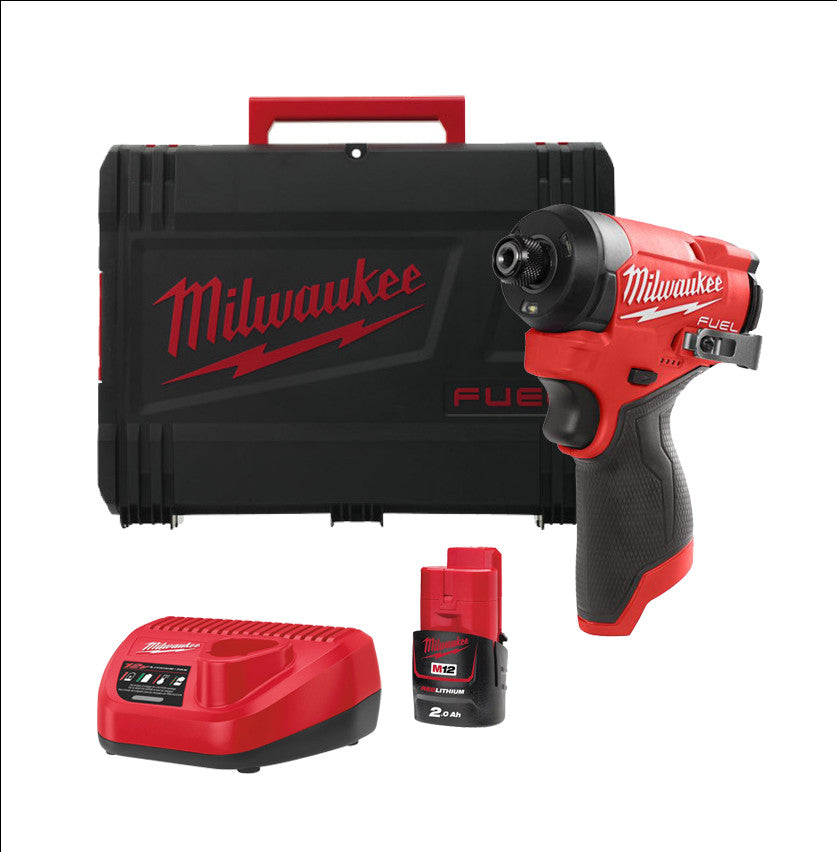 Tournevis à chocs Subcompacto 1/4 Hex M12 FUEL Milwuakee M12FID2-202X MILWAUKEE - 1