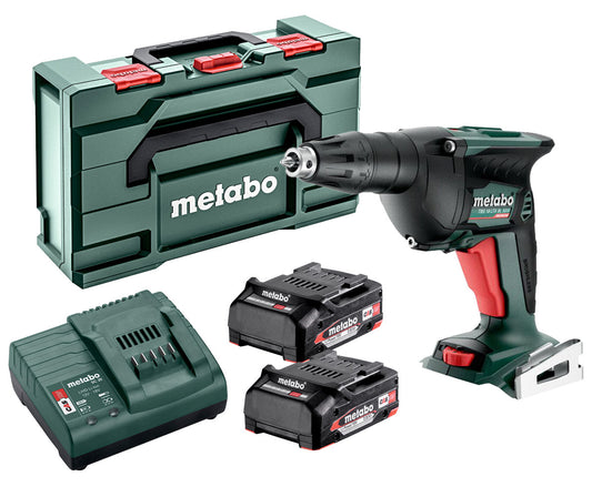 Tournevis pour plaques de plâtre batterie avec 2bat 2 Ah Metabo TBS 18 LTX BL 5000 METABO - 1