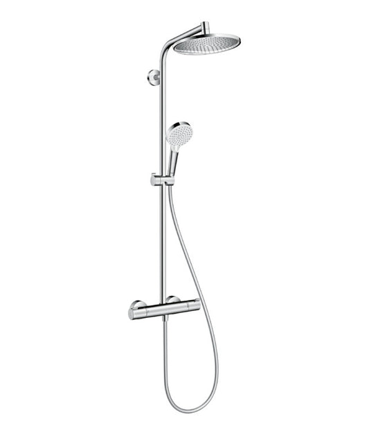 Crometta S tuyau de douche 240 EcoSmart avec thermostat Chrome Hansgrohe HANSGROHE - 1