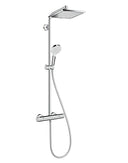 Crometta E Pipe de douche 240 EcoSmart avec le thermostat Hansgrohe Cromado HANSGROHE - 1