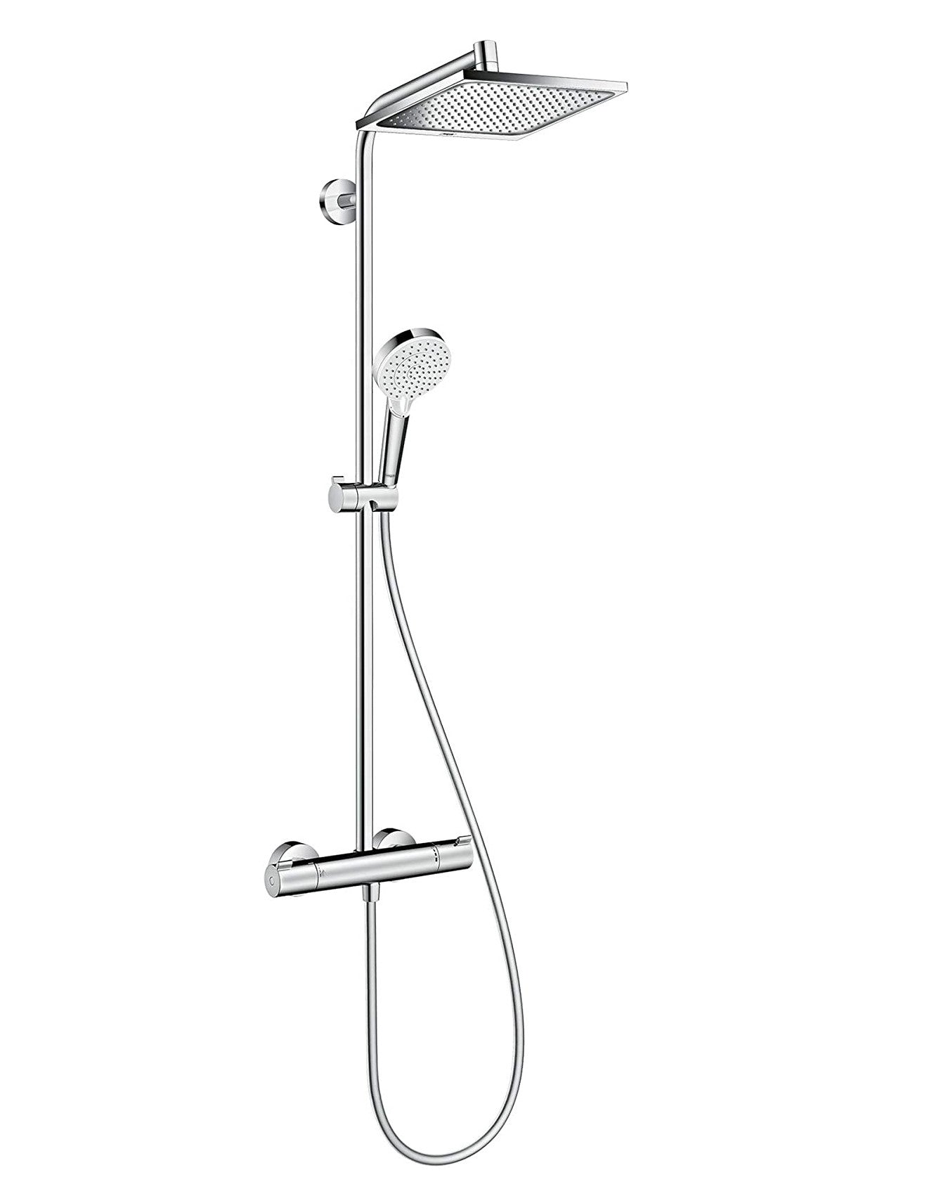 Crometta E Pipe de douche 240 EcoSmart avec le thermostat Hansgrohe Cromado HANSGROHE - 1