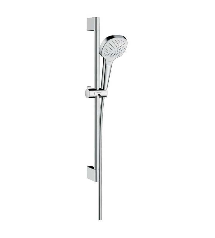 Ensemble de douche Vario EcoSmart 9l/min avec barre de douche 65cm Croma Select E Chrome/White Hansgrohe HANSGROHE - 1
