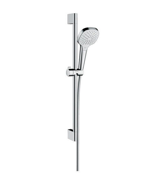 Ensemble de douche Vario EcoSmart 9l/min avec barre de douche 65cm Croma Select E Chrome/White Hansgrohe HANSGROHE - 1