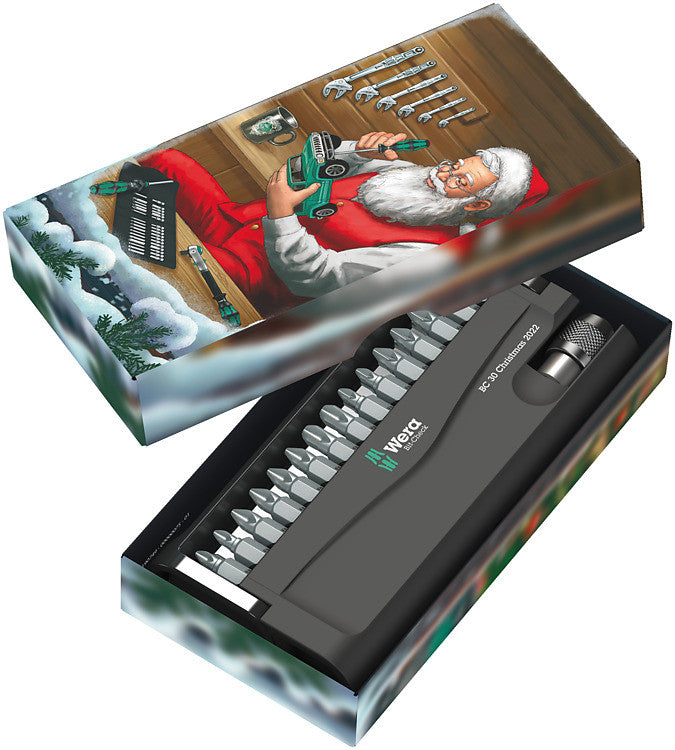 Jeu d'embouts avec porte-embouts 30 pièces Wera Bit-Check 30 Noël 2020 WERA - 2