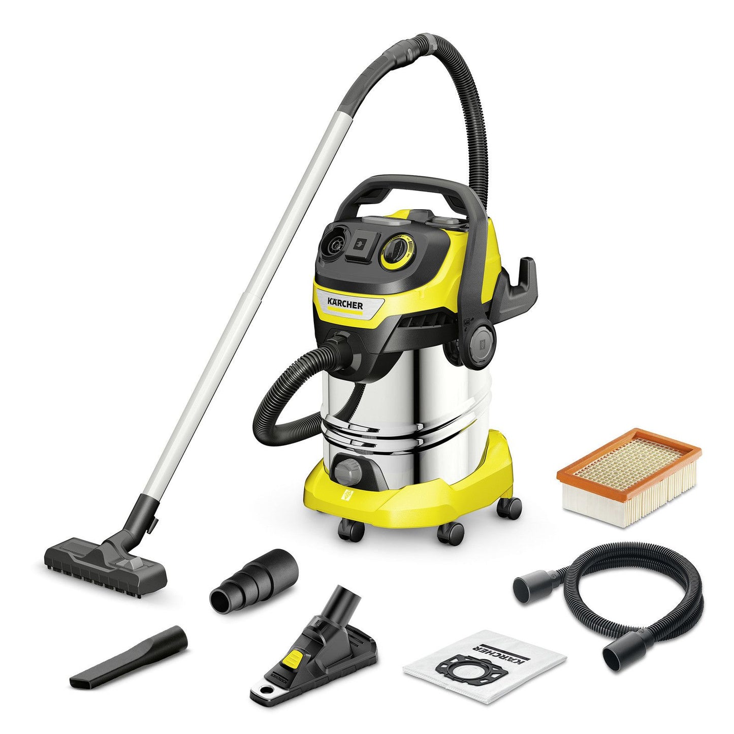 Hoover pour les salissures solides et liquides 30l WD 6 P S V-30/6/22/T Karcher KARCHER - 1