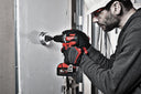 Taladro percutor compacto M18 + 2 bat 5Ah + cargador + maletín Milwaukee M18 CBLPD-402C  - 5