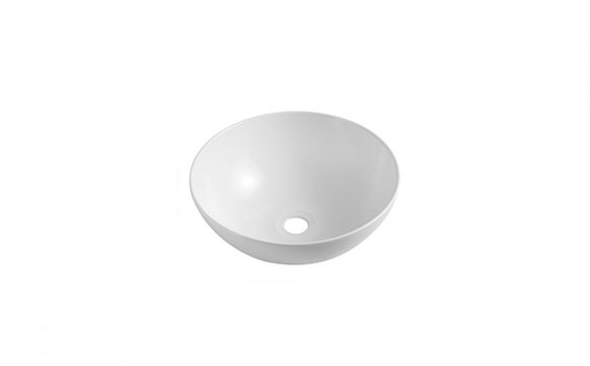 Nouveau Lys Bathco 4084N Lavabo rond en porcelaine à poser BATHCO - 1