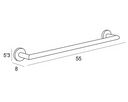 Barre porte-serviettes chromée Série Chrome Eco Manillons Torrent MANILLONS TORRENT - 2