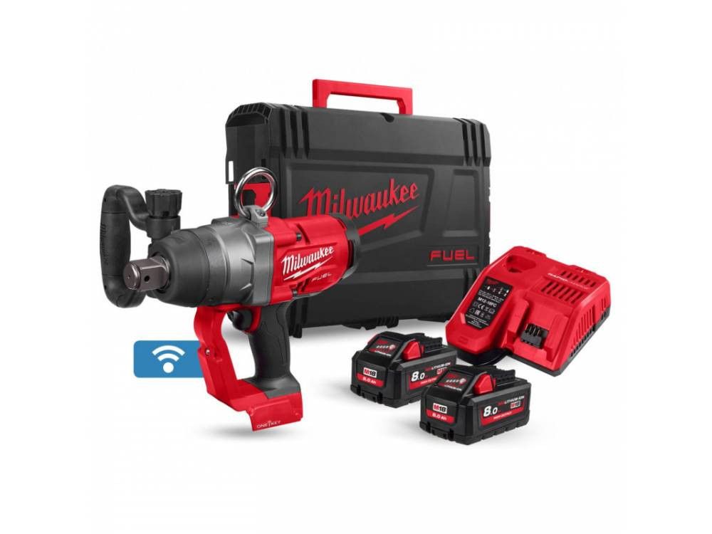 Clé à chocs à couple élevé M18 FUEL One-Key 1" avec anneau Milwaukee M18 ONEFHIWF1-802X  - 10