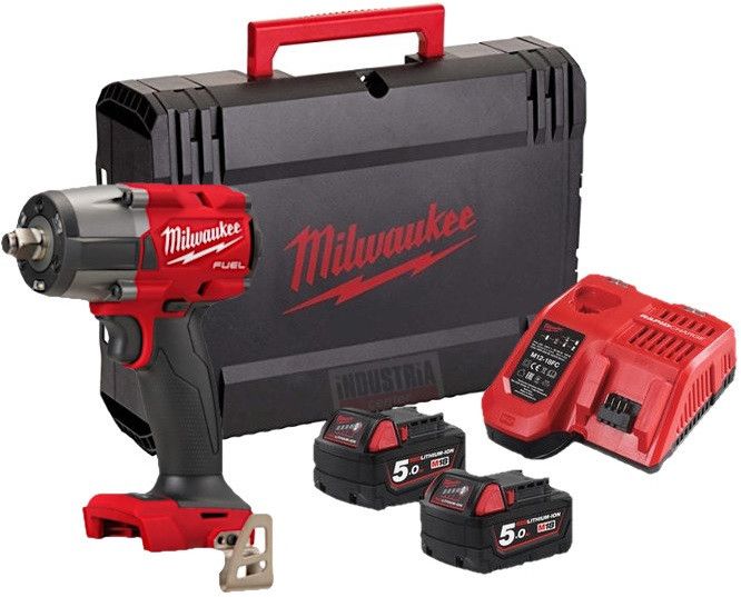 Clé à chocs à couple moyen M18 FUEL 1/2" Avec anneau de friction Milwaukee M18 FMTIW2F12-502X MILWAUKEE - 1