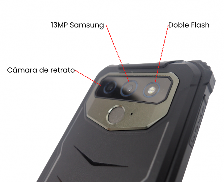 Mobile robuste KOA Rhino 7.500mHa 4GB 13MP  - 12