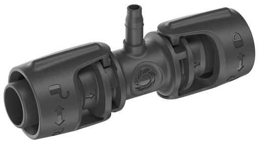 Blister 4 fils Raccord en T 13 mm / 4,6 mm Gardena Quick Easy 13204-26 GARDENA - 2
