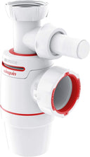 Siphon 1 vasque Wirquin Neo Air avec douille D.40 30722163 WIRQUIN - 1