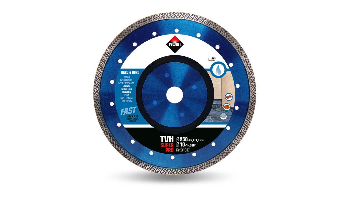 Disco diamante TVH 250mm Super Pro RUBI - 1