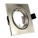 Embellecedor para GU10 cuadrado Satinado Nickel Filux F1553 FILUX - 1