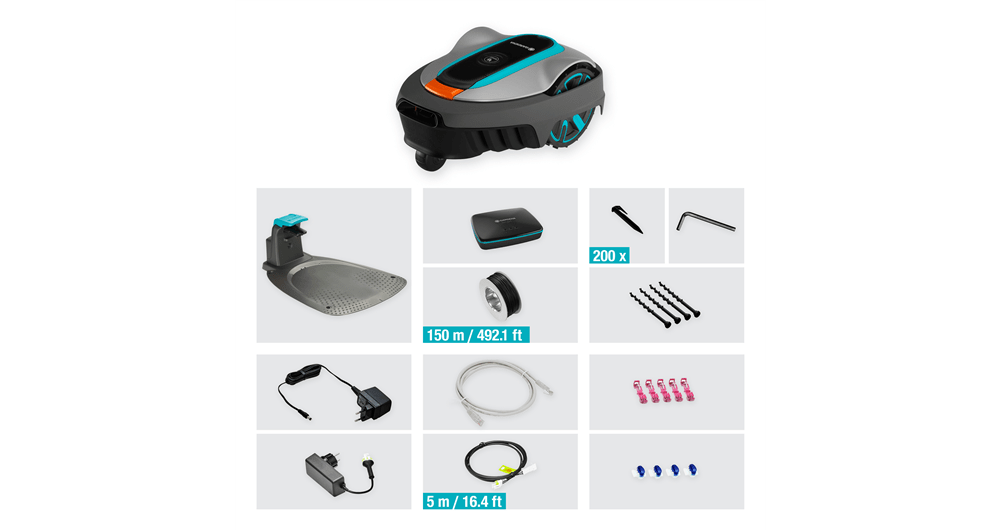 Robot Cortacésped Smart SILENO City 500m2 Gardena 19602-74 GARDENA - 8
