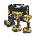 Dewalt Kit Perceuse DCD791 + Visseuse à chocs DCF887 + 2bat 5.0Ah + Chargeur + TSTAK II DCK268P2T DEWALT - 1