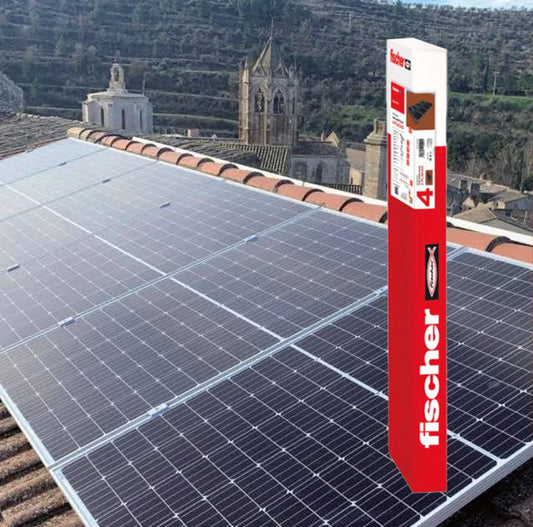 Kit Solar-Fix pour structure coplanaire 4 modules Fischer FISCHER - 14
