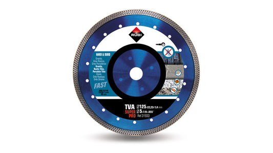 Disque diamant TVA 125mm Super Pro Rubi 31933 RUBI - 1