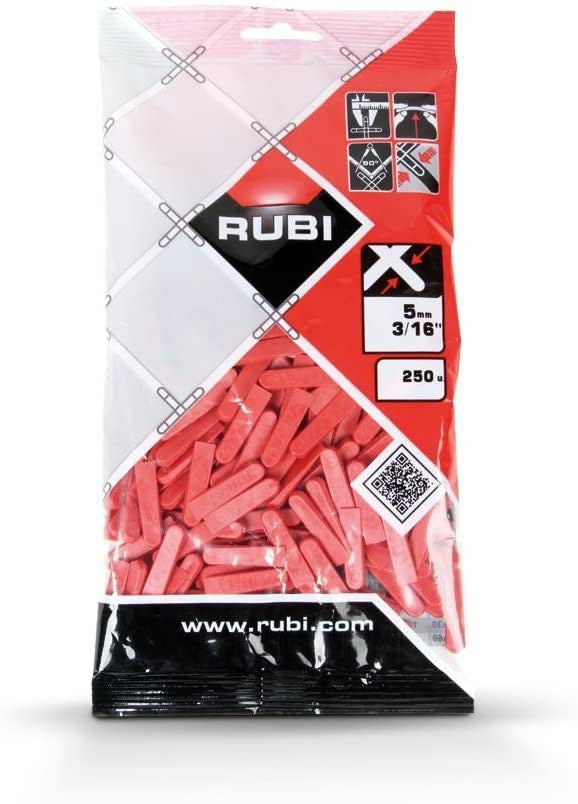 Cuñas 5 mm bolsa 500ud. Rubi RUBI - 1