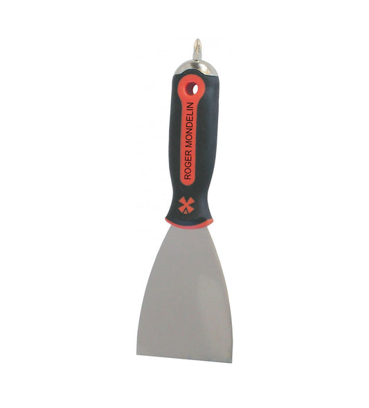 Couteau américain avec embout manche bi-matière 102mm Mondelin  - 1