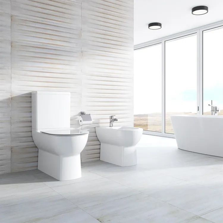 WC Suspendu Complet Réservoir Bas Eurovit Ideal Standard T443601 IDEAL STANDARD - 3