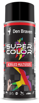 Bote spray Pintura Acrílica Multiusos Supercolor 400ml Den Braven