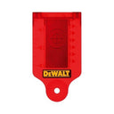 Carte magnétique graduée pour laser rouge Dewalt DE0730