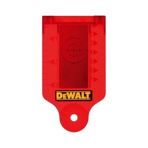 Carte magnétique graduée pour laser rouge Dewalt DE0730
