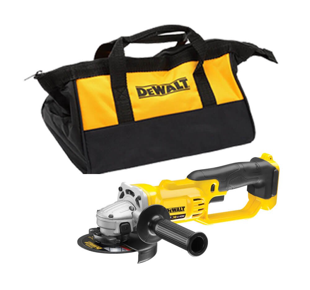 Meuleuse Dewalt DCG412Z 18V XR avec sac