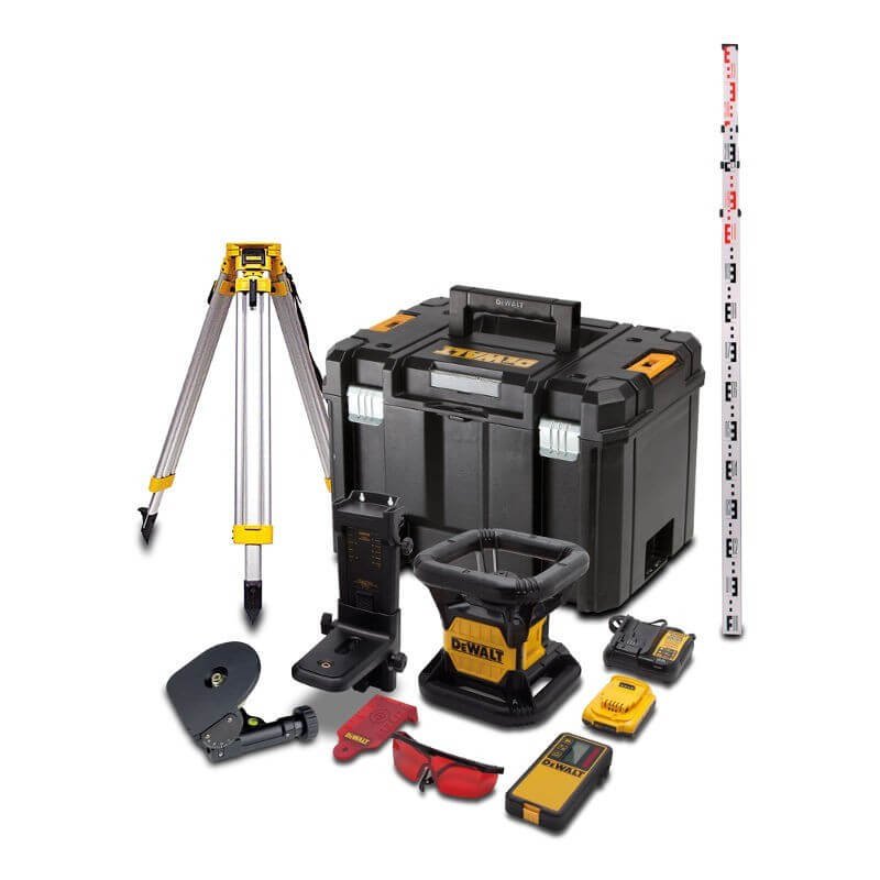 Kit laser rotatif autonivelant Dewalt DCK374D1R