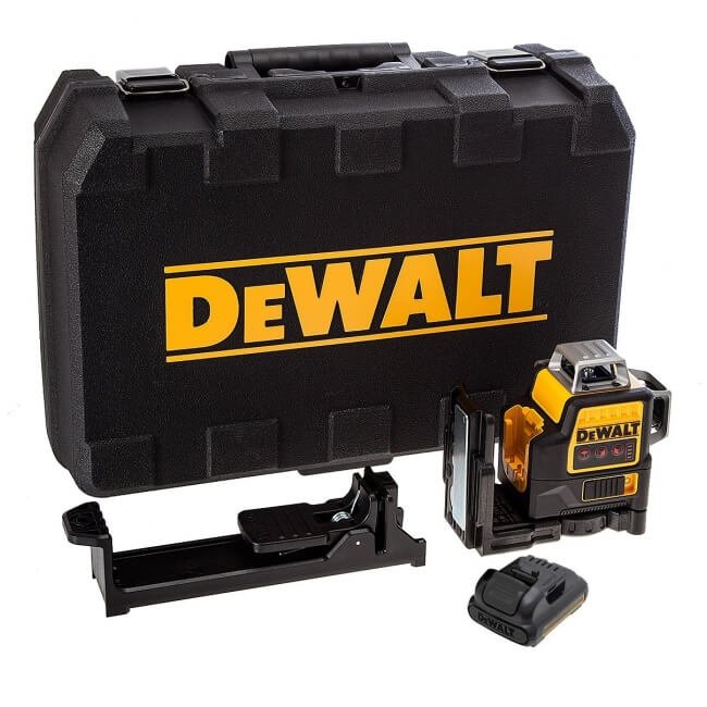 Niveau laser autonivelant 3 lignes 360º Dewalt DCE089LR-XJ