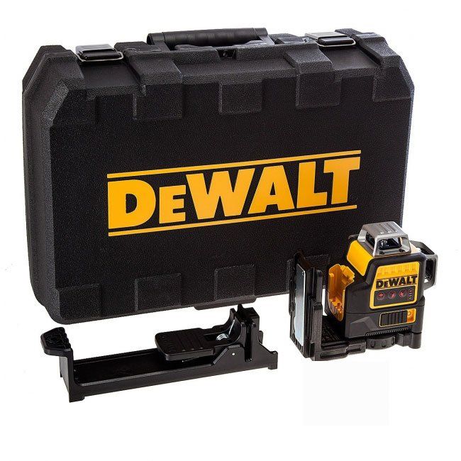 Niveau laser autonivelant Dewalt 3 lignes 360º DCE089R sans piles ni chargeur